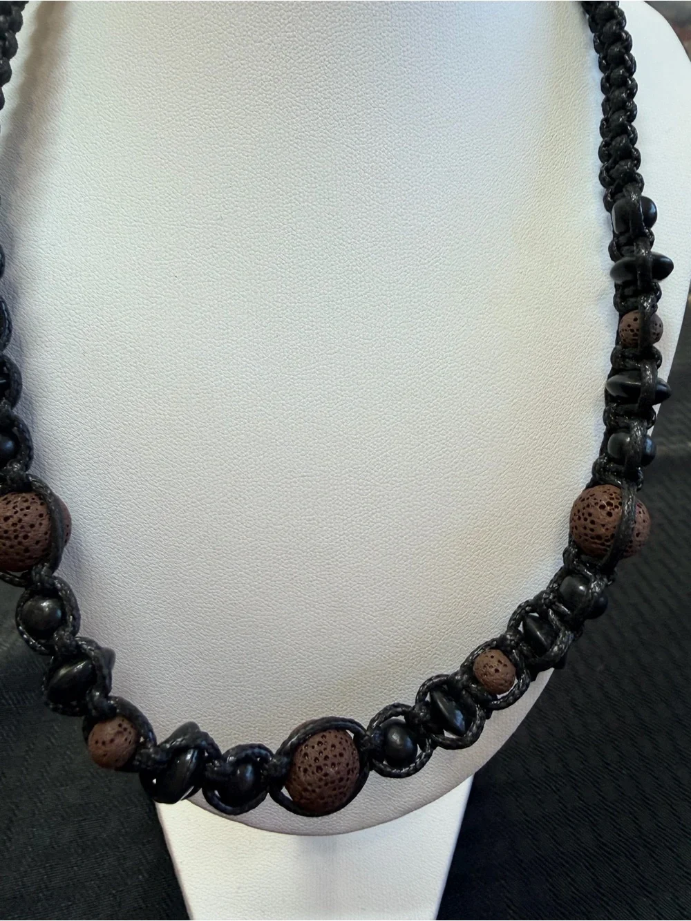 Men’s necklace bracelet lot rope!